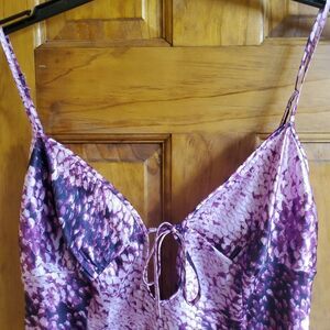 Vtg Fredericks Of Hollywood Satin Camisole Womens L Lingerie Pre-Owned